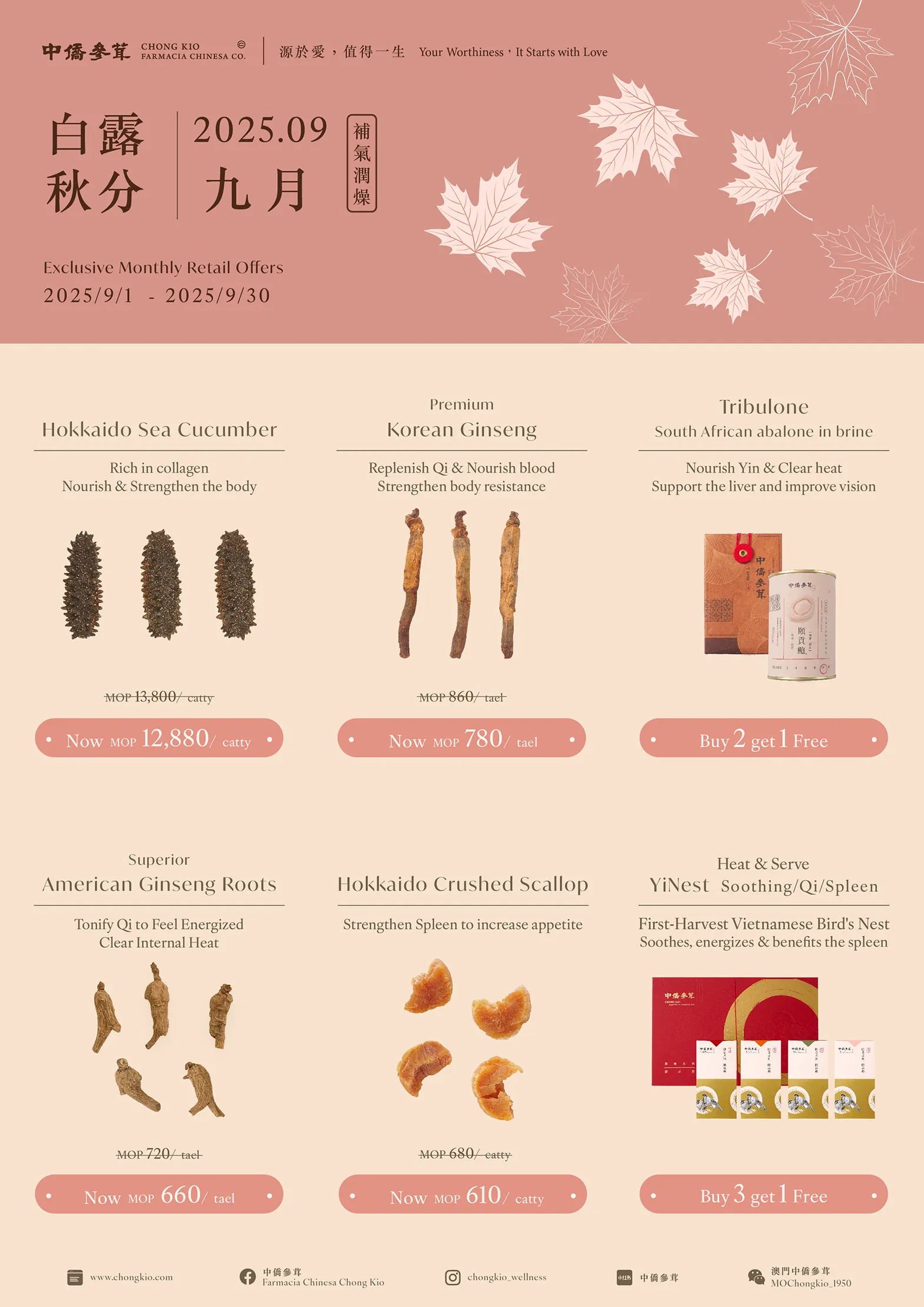 2025.09 | Replenish Qi & Moisture Dryness