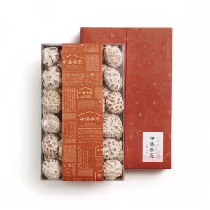 中國 原木天白花菇 300g