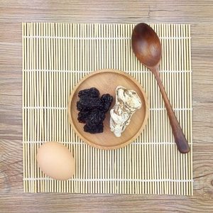 Angelica, Jujube, and Egg Tea