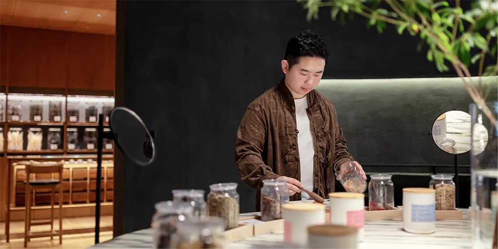 Tea workshop detail